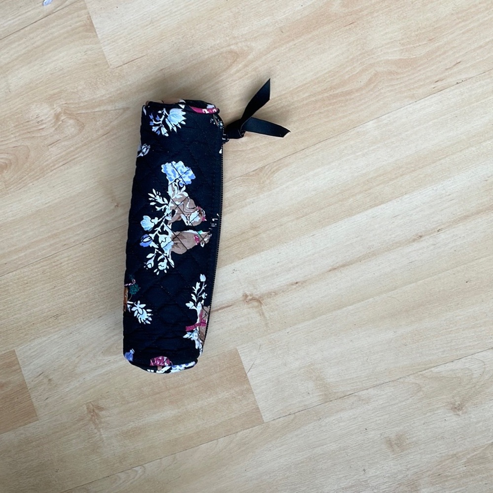 Vera Bradley mischief makeup brush/ pencil case